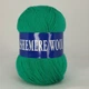 Пряжа Lana Cashemere Wool 1034 зеленый - изображение 1