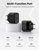 Зарядний пристрій UGREEN CD250 USB-C 25W PD Charger with C to C 2 м Cable Black (UGR-50581) - зображення 5