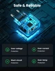 Зарядний пристрій UGREEN CD250 USB-C 25W PD Charger with C to C 2 м Cable Black (UGR-50581) - зображення 7