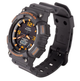 Часы наручные мужские CASIO AQ-S810W-8A представлены в черно-оранжевой цветовой гамме. - изображение 1