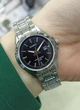 Женские наручные часы Casio LTP-1308D-1A2 выполнены в серебряном цвете с черным экраном. - изображение 5