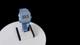 Женские наручные практичные часы CASIO F-91WS-2 Голубой\прозрачный - изображение 6