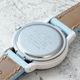 Жіночий годинник Casio моделі LQ-139L-2BDF відрізняється світло-блакитним циферблатом і білим ремінцем. - зображення 8