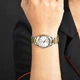 Женские часы Casio LTP-1302SG-7AVDF - серебристого цвета с золотистыми элементами. - изображение 1