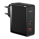 Сетевое зарядное устройство Baseus GaN5 Pro GaN USB Type C / USB 100W PD3.0 QC4.0+ AFC Black (YM1843) - изображение 1