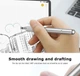Ручка-стилус для письма и рисования Baseus Golden Cudgel Capacitive Stylus Pen Silver (YM1073) - изображение 9