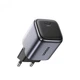 Сетевое зарядное устройство Ugreen Nexode Mini 20W PD3.0 QC4.0 GaN Tech Charger Grey (YM1576) - изображение 1