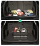 Автомобильная сумка органайзер Ugreen для машины Trunk Organizer 55L Oxford+Aluminium Alloy Black (YM1227) - изображение 2
