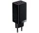 Мережевий зарядний пристрій Baseus GaN3 Pro 1USB + 2Type-C 65 W Black (YM1382) - зображення 2