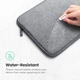 Чохол папка Ugreen 13.3" для ноутбука Grey (YM807) - зображення 7