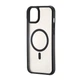 Чохол Silicone Matte Case with MagSafe iPhone 15 Plus Black - зображення 1