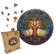 Деревянный фигурный пазл Max Woody "Дерево Жизни" Tree Of Life A3 200 деталей - изображение 1