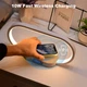 Беспроводное Зарядное Устройство WR08 3in1 + Lamp / Clock / Wireless 10W - изображение 2