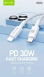 Кабель Fast Charge 30W BAVIN Type C-Lightning 1м - изображение 5