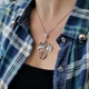 Серебряная подвеска Кулон без камней Дракончик черненое серебро 925 пробы 74113 11.09г - изображение 7