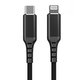 Кабель Silicone Cable USB C to Lightning 27W (2m) Veron CL07 (K7P499BZ5X) - зображення 4