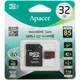 Карта памяти Apacer microSDHC 32 ГБ 85 МБайт в сек + адаптер AP32GMCSH10U5-R - изображение 2