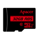 Карта памяти Apacer microSDHC 32 ГБ 85 МБайт в сек + адаптер AP32GMCSH10U5-R - изображение 3
