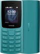 Телефон мобільний кнопковий Nokia 105 DS 2023 TA-1557 cyan - морська хвиля - зображення 2