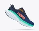 Женские кроссовки HOKA ONE ONE BONDI 8 1127952 OSBB 40 (EU 40, USA 8B, 25 см) синие с зеленым - изображение 2