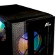 Корпус Frime Nucleus Black USB 3.0 без БЖ (Nucleus-U3-GLS-4DTRMLT16.6WP) - изображение 4