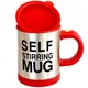 Чашка мішалка Self Stiring Mug червона - изображение 3