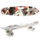 Пенни-борд Penny Best Board LED Abstraction с ручкой колеса PU светящиеся Black/Red 65 см (4345340) (C 40311/02) - изображение 7
