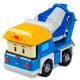 Фигурка Robocar Poli Мики бетономешалка металлическая машинка 6 см (83256) - изображение 1