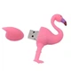 USB Флешка Брелок UDisc Розовый Фламинго 64Gb - изображение 2