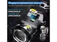 Автомобильные светодиодные LED лампы H4 мини линзы D40мм 70W 16000LM 6000K 7035+7535 Module Canbus F40 - изображение 2