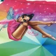 Чехол для Мяча Grand Fouette Mодель: Abstraction Ball Цвет: Фуксия Размер: 36х34 - изображение 3