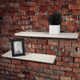 Полки настенные, для кухни, ванной, гостинной 600*160*25 мм Белый Wood Wedge - изображение 8