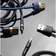 Кабель Baseus Cafule Lightning 1.5A (2m) gold/black - зображення 7