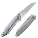 Нож складной туристический Ruike P831S-SA, (8.5 см) 14C28N / 3cr14n серый - изображение 3