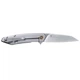 Нож складной туристический Ruike P831S-SA, (8.5 см) 14C28N / 3cr14n серый - изображение 4