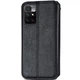 Шкіряний чохол-книжка GETMAN Cubic (PU) для Xiaomi Redmi 10 Чорний - изображение 4