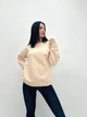 Женский теплый батник "Wear", бежевый 46-48 - изображение 1