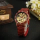 Мужские часы Forsining 8277 Red-Gold - изображение 2