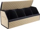 Сумка органайзер в багажник EVAtech ECO XL 30 x 30 x 80 см Бежевая с бежевой нитью (EHECEXIIBB) - изображение 4