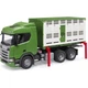 Спецтехніка Bruder Scania Super 560R для перевезення тварин 1:16 з коровою (03548) - зображення 2
