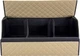 Сумка органайзер в багажник EVAtech ECO L 30 x 30 x 65 см Бежевая с бежевой нитью (EHECELIIBB) - изображение 3
