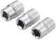 Набор торцевых головок Stanley 1/2 Maxi Drive с шестигранным профилем 3 шт (FMMT17094-0) - изображение 5
