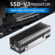 Радиатор охлаждения SSD M.2 2280 + термопрокладки Coolleo CL-SSD-V3 Silver - изображение 5