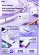 Зарядний пристрій 33W REMAX Kiddy Series 33W A+C Fast Charger RP-U122 - зображення 2