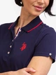 Платье-футболка короткое летнее женское U.S. Polo Assn 214980-ZH00A XS Evening Blue (786665552961) - изображение 6