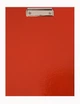 Планшет с прижимом Clipboard, А4, картонный, PP-покрытие, красный (452\01) - изображение 1