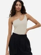 Боди-майка женская H&M A2211-1157808 XL Бежевая (434853768) - изображение 1