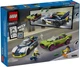 Конструктор LEGO City Погоня на поліцейській машині та маслкарі (60415) - зображення 8