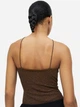 Боди-майка женская H&M А2612-1072374 S Золотистая (8757137095) - изображение 4