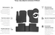 EVA килимок EVAtech в багажник авто для Great Wall Haval H3 2005+ 1 покоління SUV EU 1 шт Black (GL52445BO1RBB) - зображення 2